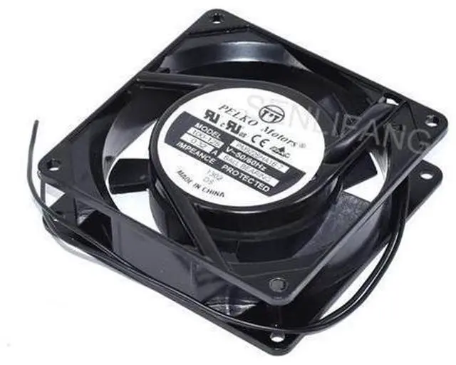 Main image of Ventilador de refrigeración cuadrado de dos cables, PM9225HA1B-7 100-125V ~ 5060Hz, 0.32A