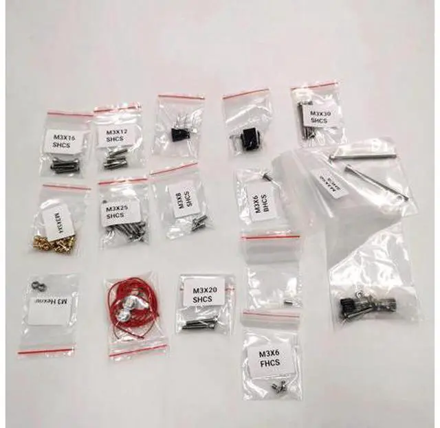 Main image of Funssor V2.4 Trident 3D printer V2.4 StealthBurner extruder screw Fasteners Cables kit NeoPixel RGBW Mini Button PCB