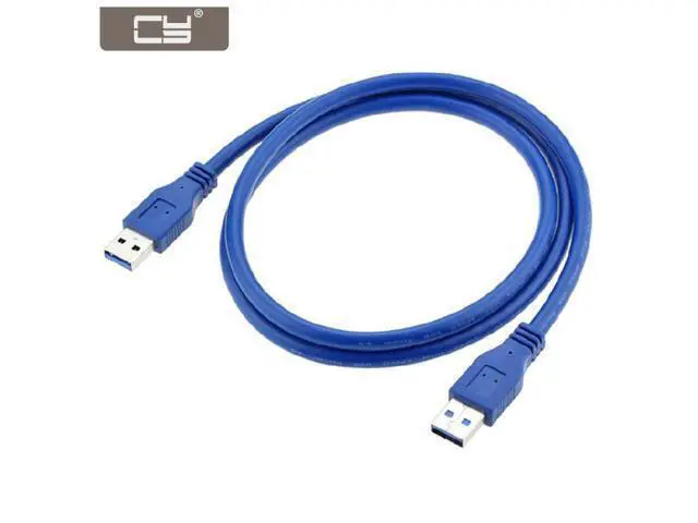 Alt view image 5 of 7 - CYDZ Super USB 3.0 Standard A Type Male to Male cable 1m