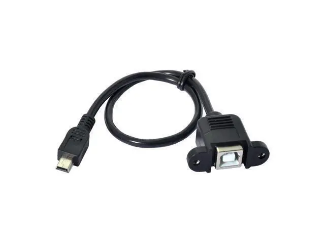 Alt view image 4 of 7 - CYDZ USB 2.0 MINI Male to B type Female OTG host CABLE 0.2m