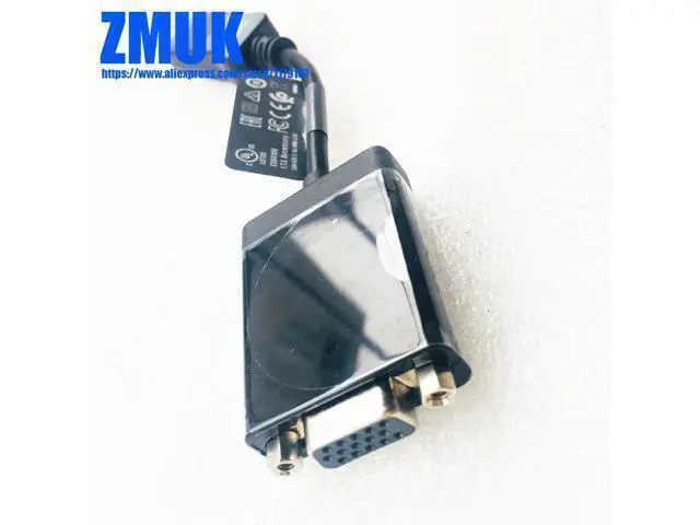 Alt view image 3 of 3 - Displayport To VGA Adapter Cable For Dell P/N 5KMR3 M9N09