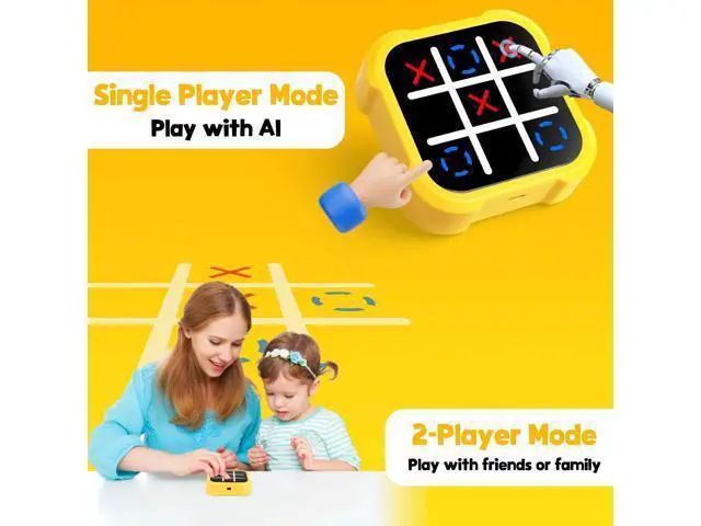 Alt view image 5 of 7 - Tic Tac Toe Bolt Game 3 In 1 Electric Puzzle Game Portable Kids Educational Toy
