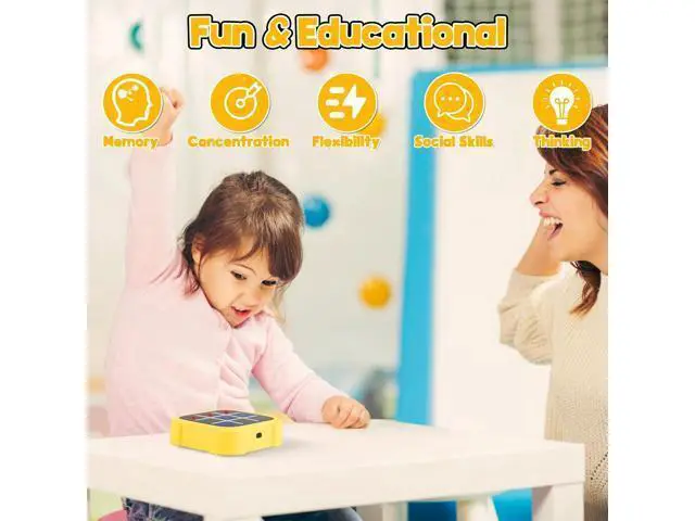 Alt view image 6 of 7 - Tic Tac Toe Bolt Game 3 In 1 Electric Puzzle Game Portable Kids Educational Toy