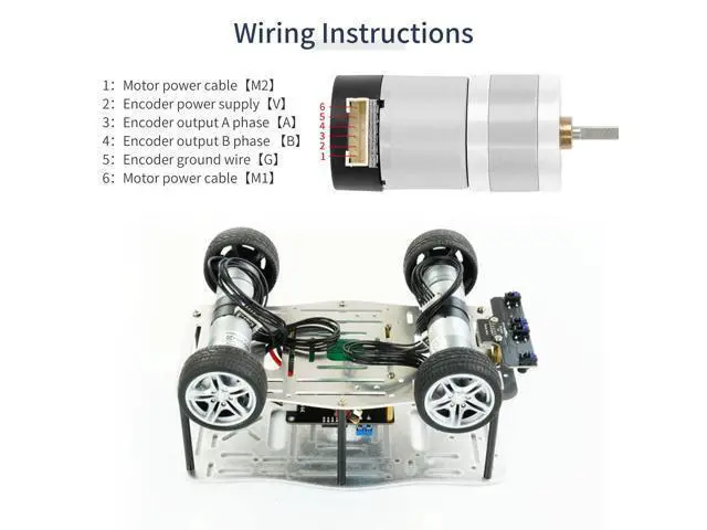 Alt view image 4 of 7 - DC Motors 12V 7.4V High Torque Electric Geared Motor for DIY Toys Science Experiments (310 Motor 450RPM)