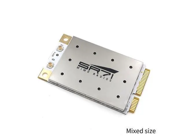 Alt view image 6 of 6 - WiFi Card SR71-E AR9280 Wireless Card MINI PCIE Interface Dualband 300M Dropship