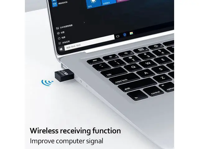 Alt view image 2 of 7 - 2.4G 5G AC1200Mbps Wireless Network Card USB Adapter Dual Band WIFI Receiver RTL8812