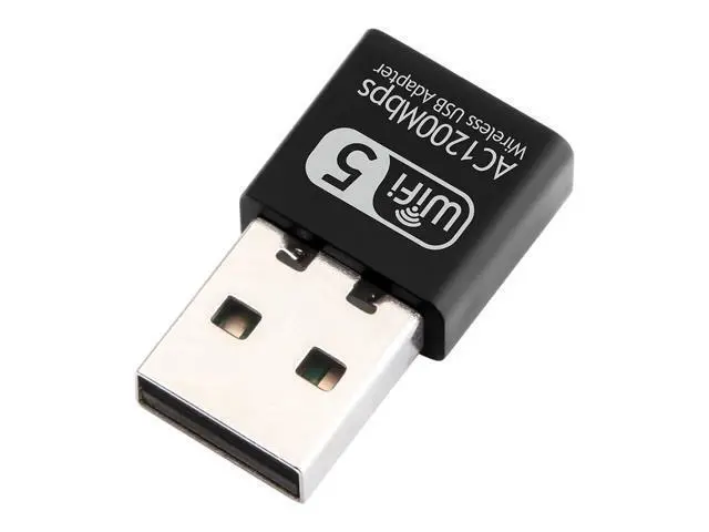 Alt view image 7 of 7 - 2.4G 5G AC1200Mbps Wireless Network Card USB Adapter Dual Band WIFI Receiver RTL8812