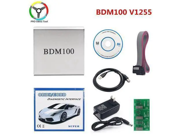 Alt view image 5 of 7 - Quality BDM100 V1255 ECU Programmer ECU Chip Tool BDM 100 ECU Plasher Car Styling BDM-100 CDM EDC 1255 Adapter