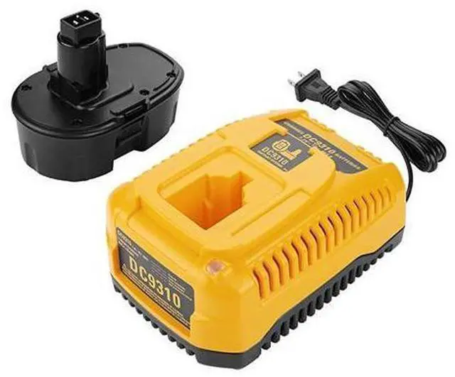 Main image of Replacement for 3500mAh Dewalt 18V Battery amp Dewalt 18V Battery Charger DC9310 for Dewalt 72V 96V 12V 144V 18V NiCad NiMh Dewalt Battery and Charger