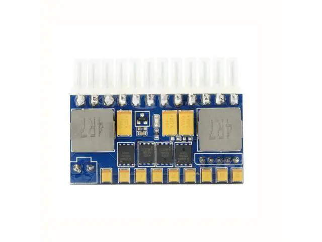 Alt view image 3 of 4 - 24pin DC ATX/ MINI/ ITX PSU 12V DC Input 250W Peak Output Switch DC-DC ATX Pico PSU MINI ITX PC Power Supply For Computer