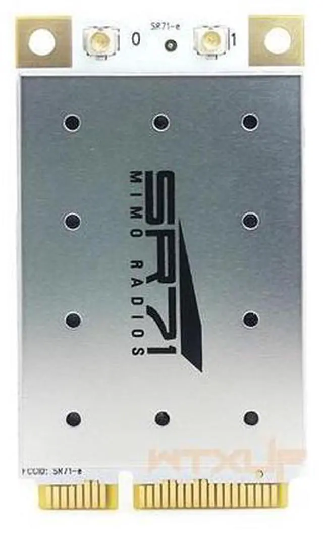 Main image of SR71-E AR9280 MINI PCIE 400Mw High Power Wireless Network Card MAC UBNT 802.11a/b/g/n Wireless card