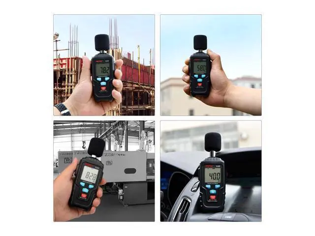 Alt view image 4 of 7 - MESTEK SL620 Decibel Meter Audio Level Meter Logger 30-135dB Noise Measurement Sound Level Meter Detector Diagnostic Tool
