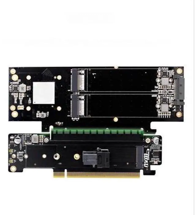 Main image of PCIE4.0 split expansion adapter card PCIE X16 to M.2 SSD adapter card PCIE X16 to X8+X4+X4 four-way .2