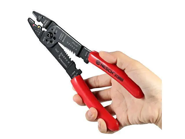 Alt view image 4 of 5 - Multitool Hand Tools Multifunctional Wire Stripper Crimper Peeling Pliers Mini Crimping Tool Cable Wire Cutter Electric Tools