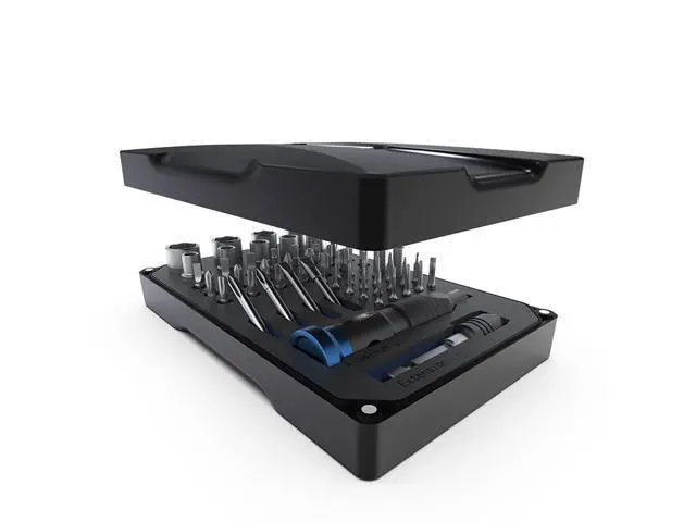 Alt view image 5 of 7 - NEW 60-in-1 Professional Screwdriver Set with High Quality S-2 Driver Bit DIY Repair Tool Kit for Laptop Glasses Mobile Phone