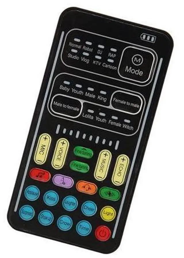 Main image of Voice Changer, Handheld Portable Microphone Voice Disguiser Modulator, for PS4PS5 XBOXONE SwitchPC and PUGB Gaming Phone Computer PC Tablet, Live Sound Card