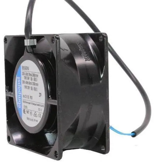 Alt view image 3 of 4 - New and 8556N 8cm 8038 80x80x38mm 220V-230V Durable high temperature all-metal cooling fan axial fan