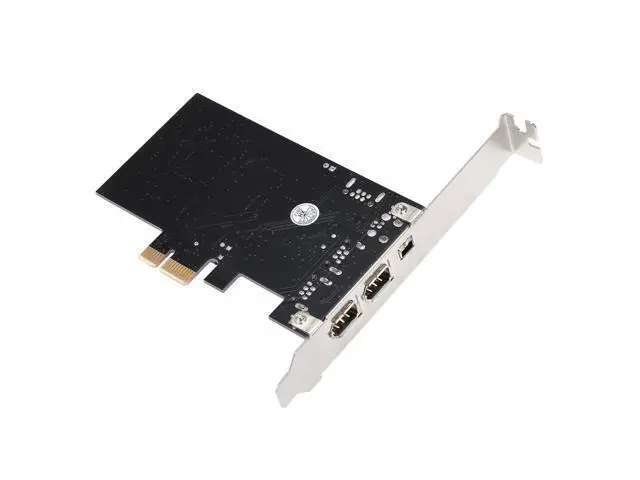 Alt view image 2 of 5 - PCI-E 3 Ports 1394a 1394b Firewire Expansion Card PCI-Express Controller Card (2 * 6 Pin + 1 * 4 Pin) for Desktop PC