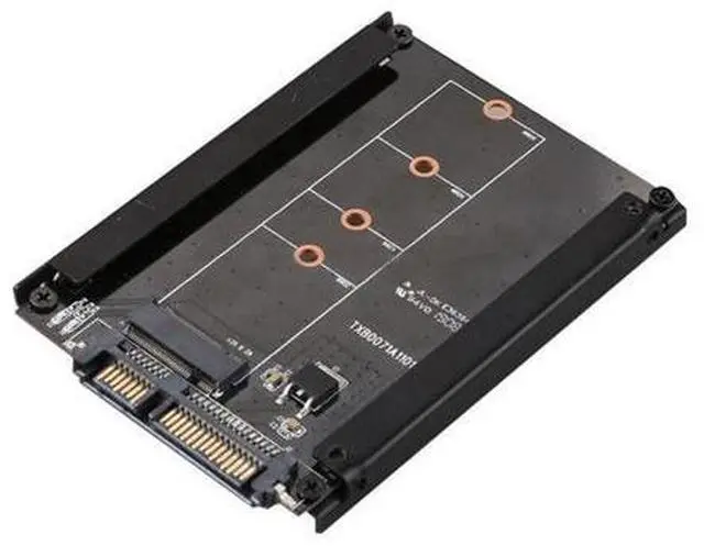 Main image of M.2 NGFF SSD To 2.5 SATA 22Pin 6Gbps/s Expansion Adapter Card With Enclosure Socket M2 NGFF Adapter