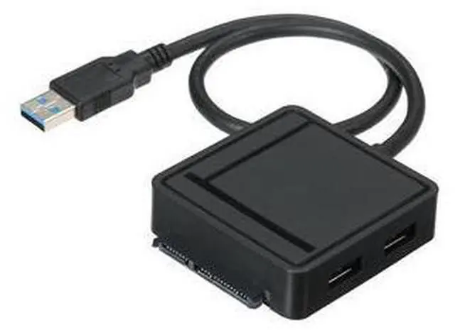 Main image of 3 in 1 USB3.0 to SATA III Adapter TF/SD Card Reader USB Hub 2 Ports Converter for 2.5/3.5 HDD Hard Drive For Laptop PC Computer