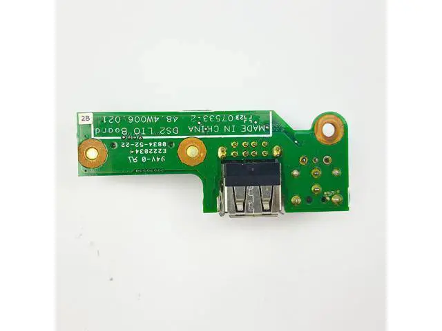Alt view image 3 of 4 - DC Power USB Jack board For Dell Inspiron 1525 1526 laptop DC-IN USB Charging board 48.4W006.021 07533-2 DS2 LIO Board