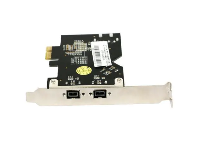 Alt view image 2 of 4 - PCI Express PCI-E x1 to 3 Ports 1394B Controller Card Add On Card for FireWire 800 IEEE 1394 B 2+1 Digital Camera Video Capture