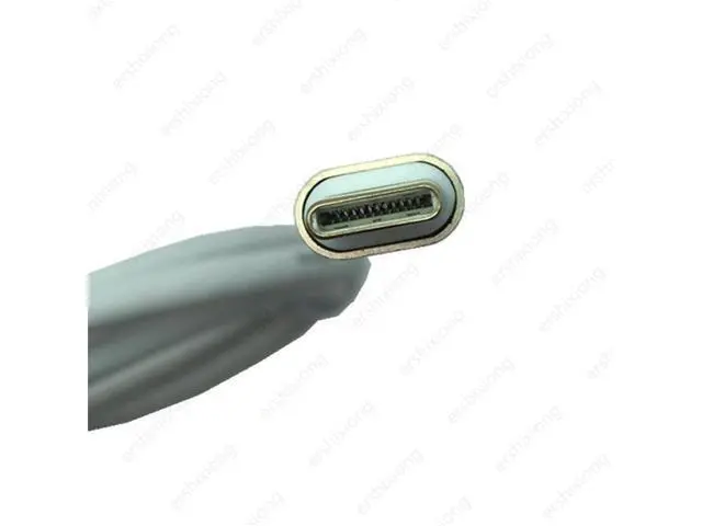 Alt view image 3 of 3 - Câble d'extension USB 3.1 Type C mâle à mâle, connecteur en PVC, câble de données de Type M/M, connecteur USB-C 1M
