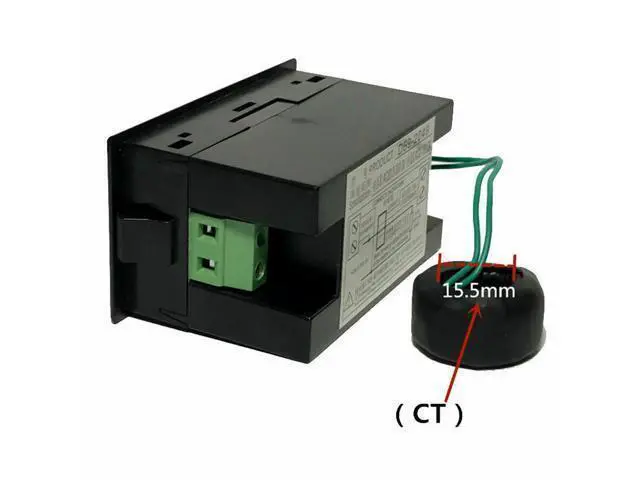 Alt view image 3 of 6 - 6 in 1 AC Monitor D69-2058 AC Digital Voltage and Current Power Frequency Factor Electricity Meter Multi-Function Power Monitor