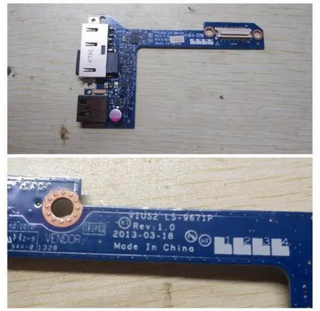Main image of DC Power Jack board For Lenovo ThinkPad S5 S531 S540 S5-S531 S5-S540 laptop DC-IN Charging board LS-9671P