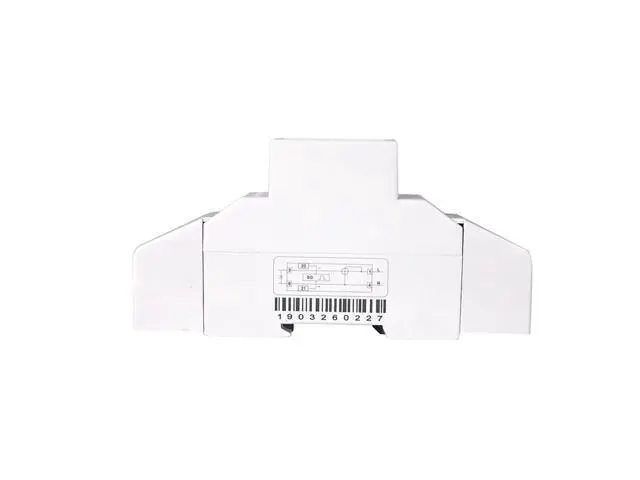 Alt view image 3 of 3 - Residential 2 Wire Single Phase Din Rail Energy Meter Electric KWH Meter With Backlight AC 230V 5-80A For Saving Power Energy