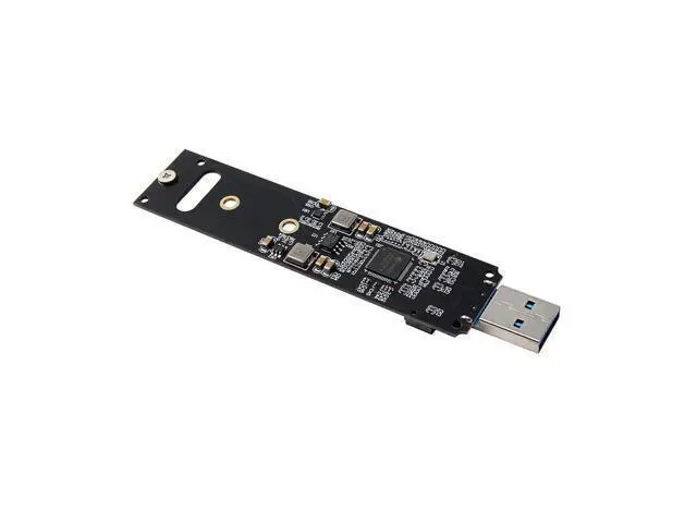 Alt view image 2 of 7 - M.2 NVME to USB3.0 Mobile Adapter Card Converter Card Support M.2 PCIE(Key M) Interface NVME SSD Not Support SATA Protocol