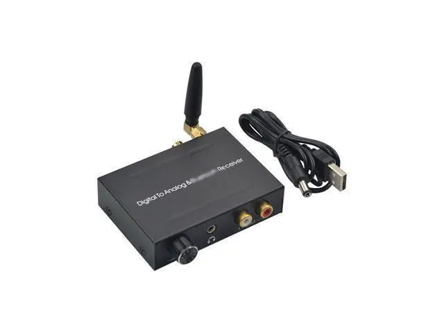 Alt view image 2 of 7 - 192Khz BT DAC Digital to Analog Audio Converter with BT Receiver With Volume Control