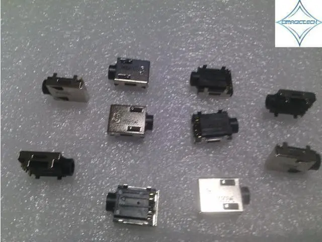 Alt view image 3 of 3 - for Dell insprion 1526 1545 1546 1536 1535 1537 audio jack headphone laptop DC power jack connector plug port soket