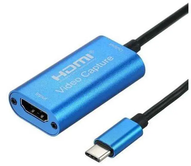 Alt view image 3 of 4 - HD Video Capture Card Maximum Support 4K Input 1080P Output Small Size Aluminum Alloy Shell Wide Compatibility Type-C Interface