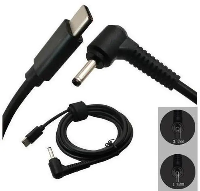 Main image of 1.5M USB 3.1 Type C à DC 19V 3.5x1.3mm 1.35mm Émulateur de Câble Déclencheur Convertisseur pour Voir Sonic M1 + (3.5x1.3mm)
