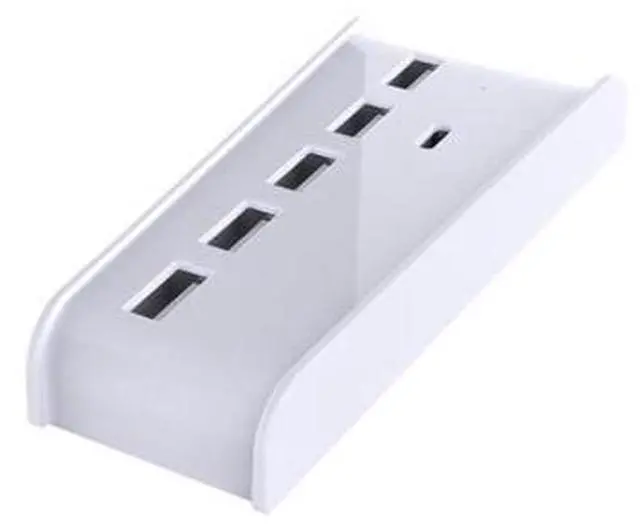 Main image of 6 in 1 USB Splitter Expander Hub with 5 USB a + 1 USB C Ports for PlayStation 5 Console for PS5 USB Hub, White