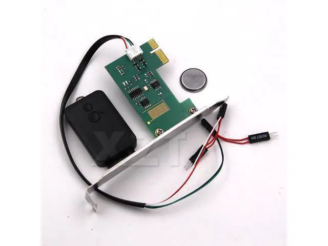 Alt view image 4 of 6 - Mini PCI-e Desktop PC Remote Controller 20m Wireless Restart Switch Turn On/OFF For Desktop Computer