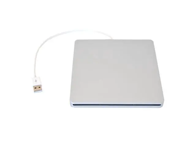 Alt view image 2 of 3 - External USB DVD Case for MacBook Pro SATA Hard Disk Drive DVD Super Multi slot has aluminum look Silver