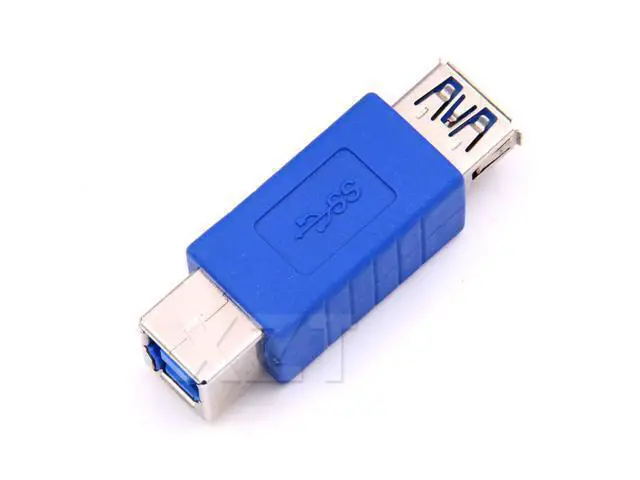Alt view image 5 of 6 - est 10pcs/Lot Usb 3.0 Printer adpater conversion head start plug printer usb 3.0 B female usb connector mother B female head