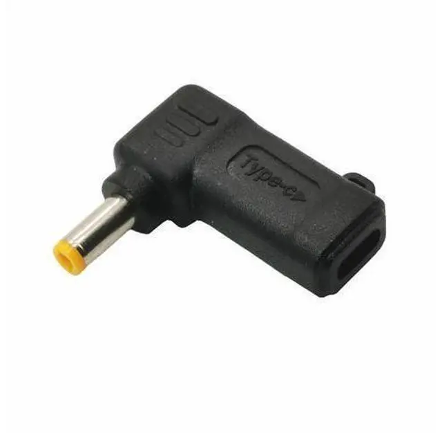 Alt view image 2 of 2 - Adaptateur de charge USB type-c femelle vers cc, 65W, 5.5mm x 2.5mm, pour Lenovo IdeaPad Z560 Z570 Z575 Z565 U310 U400