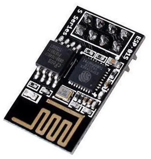 Alt view image 2 of 4 - Module WIFI série ESP01S ESP8266, émetteur-récepteur sans fil, capteur Wifi en développement pour carte d'imprimante 3d SKR PRo ESP-01S