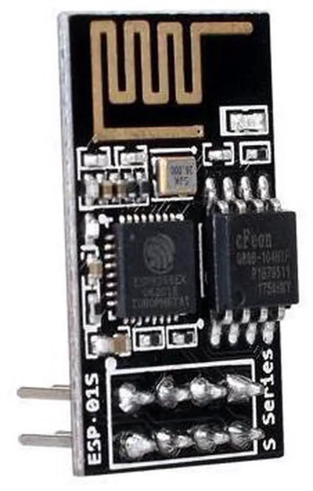 Alt view image 3 of 4 - Module WIFI série ESP01S ESP8266, émetteur-récepteur sans fil, capteur Wifi en développement pour carte d'imprimante 3d SKR PRo ESP-01S