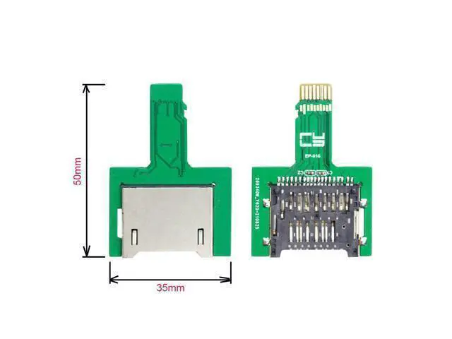 Alt view image 2 of 3 - Card Female Male Extender to SD Extension UHS-III UHS-3 UHS-2 TF Micro SD