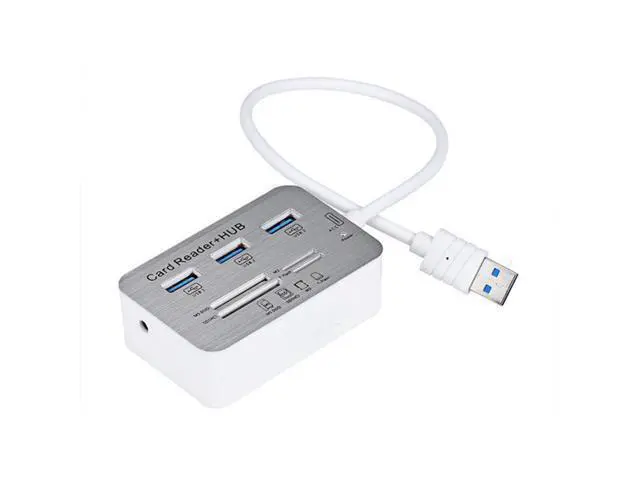 Alt view image 2 of 3 - USB HUB 3.0 USB Splitter 3 Ports Extensor Multi USB Extension Multiple 3 0 Hub SD Card Reader USB3.0 Expander for PC