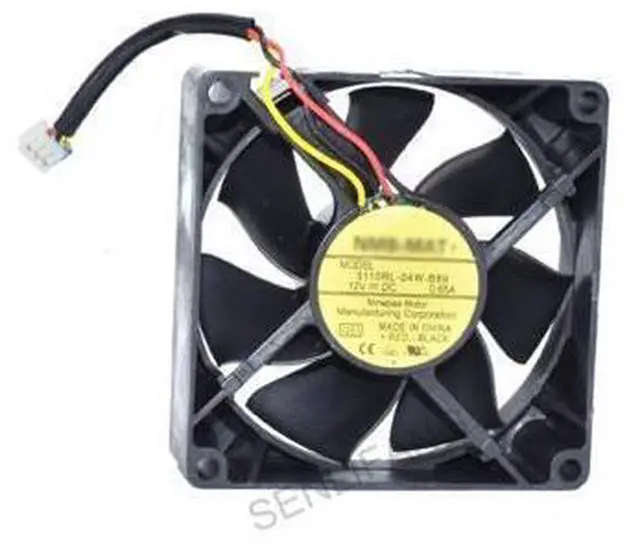 Main image of 3110RL-04W-B89 G51 DC 12V 0.65A 3-Alambre de Minebea Motor ventilador de refrigeración