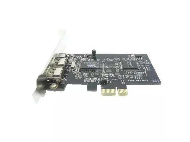 Alt view image 3 of 4 - Carte d'extension firewire 3 ports PCIe, pour ordinateur de bureau, adaptateur 2x6 broches et 1 x 4, 1394A, PCI Express vers IEEE