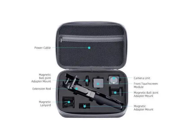 Alt view image 2 of 4 - Carrying Bag Storage Case Protector for Action 2 Dual-Screen Combo / Power Combo