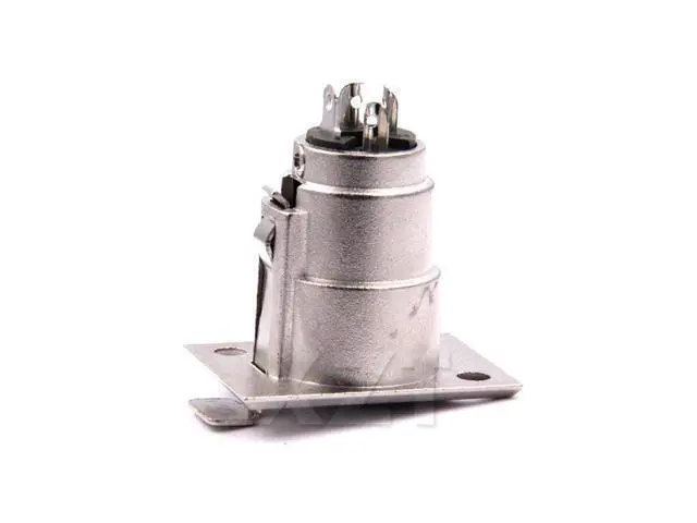 Alt view image 6 of 6 - 10pcs/Lot Metal 3pin XLR Female socket XLR microphone socket 3pin seat Audio socket for audio accessory