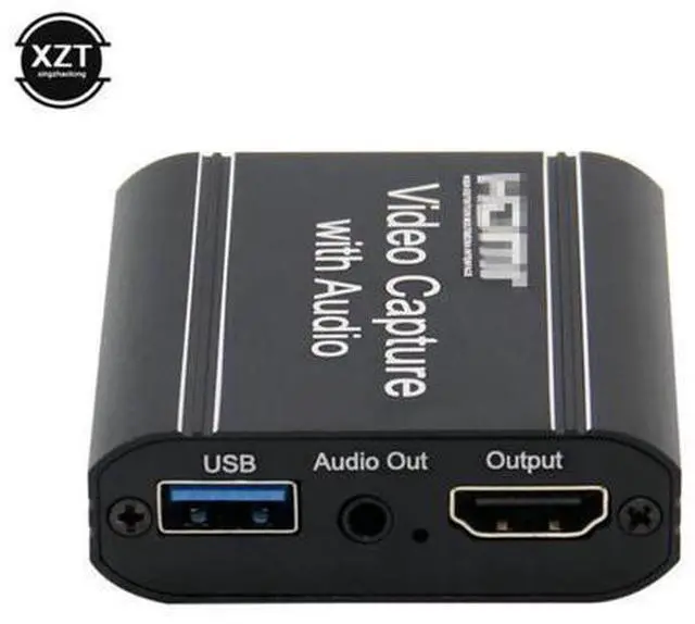 Main image of 4K HDMI-compatible Video Game Capture Card With Audio 3.5mm Audio Output Microphone Loop 1080P USB 2.0 3.0 PC Live Streaming