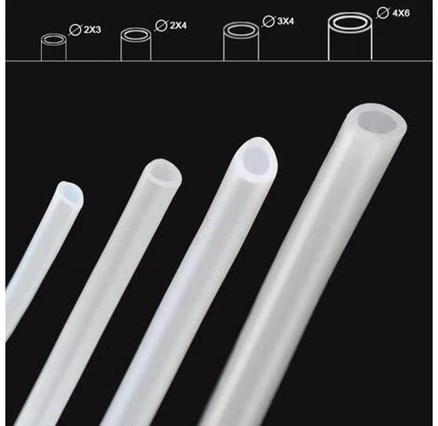Alt view image 2 of 3 - BIQU PTFE Tube Teflonto PiPe to J-head hotend RepRap Rostock Bowden Extruder for 1.75/3.0mm 3D printer parts